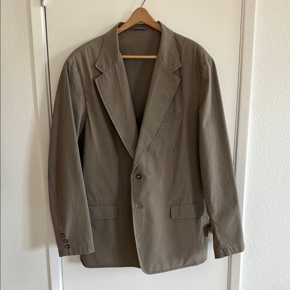 L. L. Bean Classic Olive Blazer